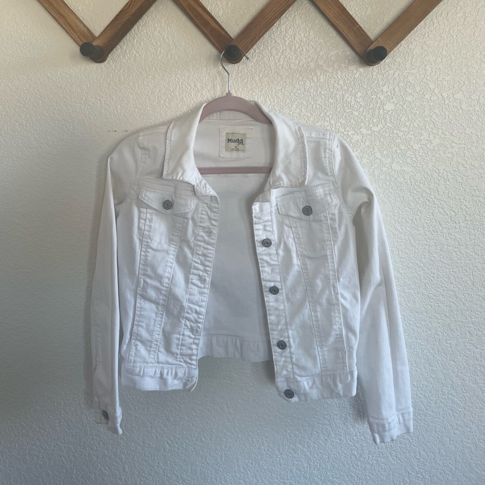 Mudd White Kids Jean Jacket